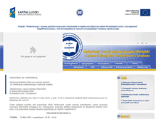 Tablet Screenshot of informatykaefs.swspiz.pl